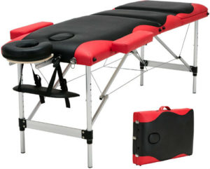 84 L 3 Fold Portable Aluminum Massage Table 