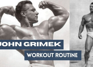 John Grimek Workout and Diet