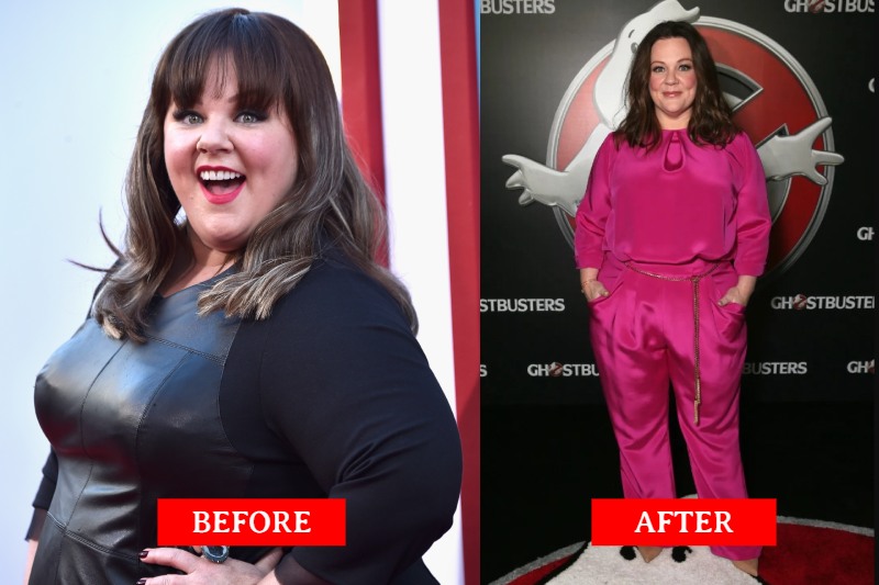 melissa mccarthy weight loss before and after