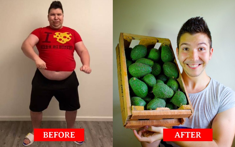 Nikocado Avocado’s body transformation